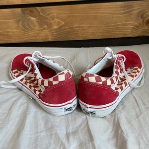 Red/White Checkered Vans